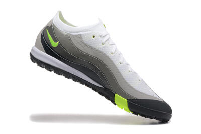 Nike Air Zoom Mercurial Vapor 16 Elite TF Football Shoes - White/Grey/Yellow