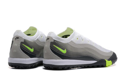 Nike Air Zoom Mercurial Vapor 16 Elite TF Football Shoes - White/Grey/Yellow