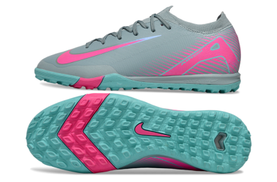 Nike Air Zoom Mercurial Vapor 16 Elite TF Football Shoes - Jade/Pink/Silver