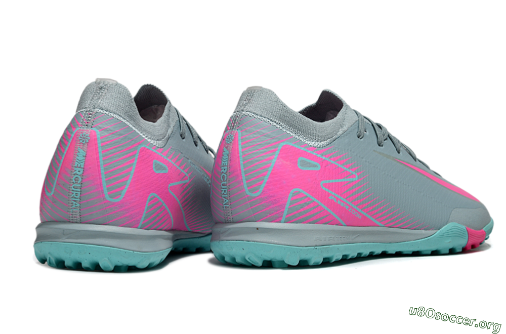 Nike Air Zoom Mercurial Vapor 16 Elite TF Football Shoes - Jade/Pink/Silver 1