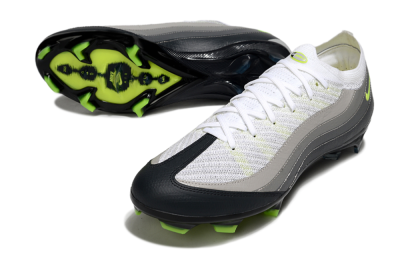 Nike Air Zoom Mercurial Vapor 16 Elite FG Football Boots - White/Grey/Yellow