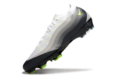 Nike Air Zoom Mercurial Vapor 16 Elite FG Football Boots - White/Grey/Yellow