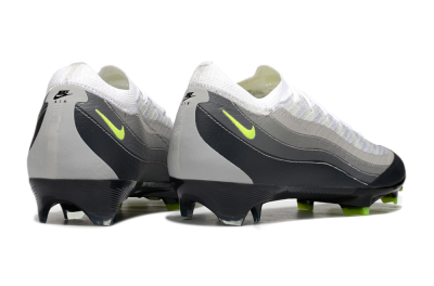 Nike Air Zoom Mercurial Vapor 16 Elite FG Football Boots - White/Grey/Yellow