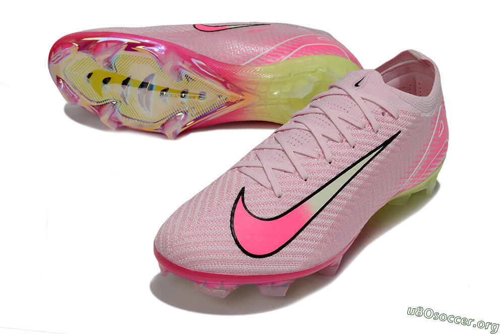 Nike Air Zoom Mercurial Vapor 16 Elite FG Football Boots - Pink/White/Yellow 0