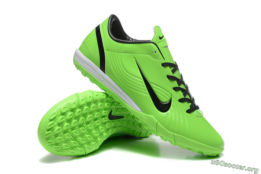 Nike Air Zoom Mercurial Vapor 1 Elite TF Football Shoes - Yellow/Black/White 4