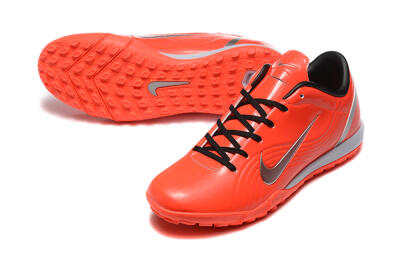 Nike Air Zoom Mercurial Vapor 1 Elite TF Football Shoes - Red/Silver