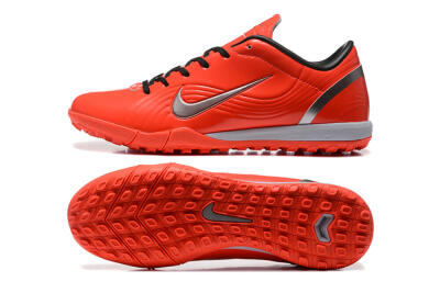 Nike Air Zoom Mercurial Vapor 1 Elite TF Football Shoes - Red/Silver
