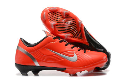 Nike Air Zoom Mercurial Vapor 1 Elite FG Football Boots - Red/Silver