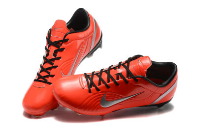 Nike Air Zoom Mercurial Vapor 1 Elite FG Football Boots - Red/Silver