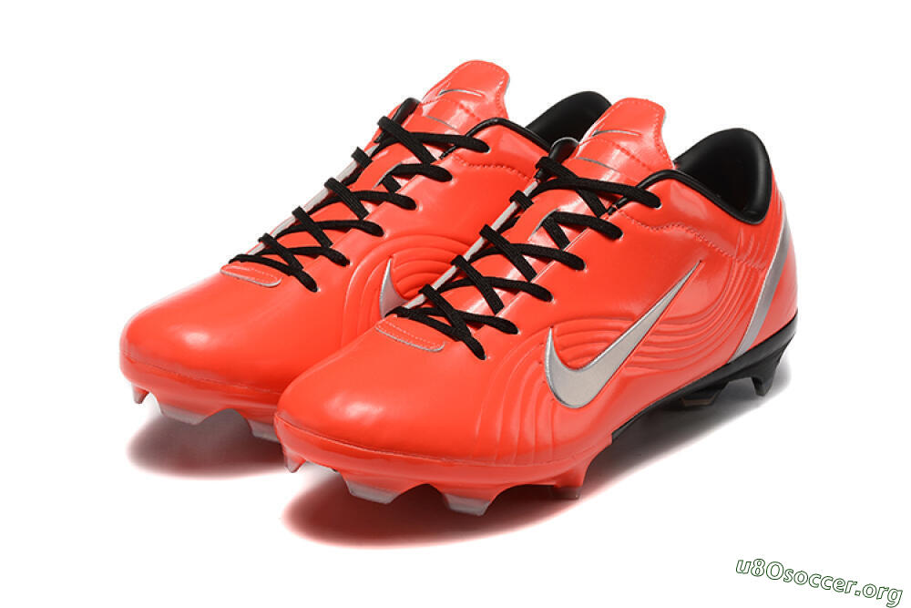 Nike Air Zoom Mercurial Vapor 1 Elite FG Football Boots - Red/Silver 5