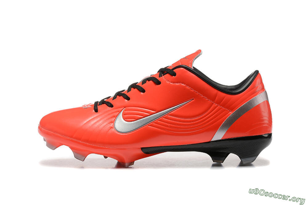 Nike Air Zoom Mercurial Vapor 1 Elite FG Football Boots - Red/Silver 3