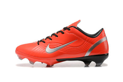 Nike Air Zoom Mercurial Vapor 1 Elite FG Football Boots - Red/Silver