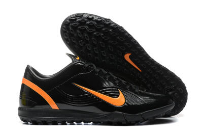 Nike Air Zoom Mercurial Vapor 1 Elite TF Football Shoes - Black/Orange