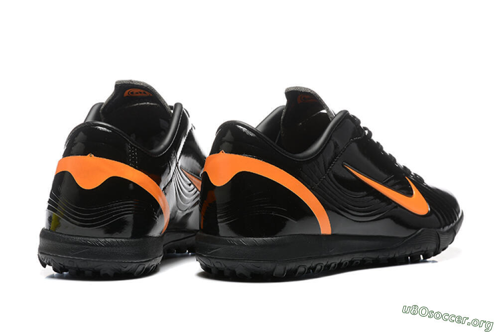 Nike Air Zoom Mercurial Vapor 1 Elite TF Football Shoes - Black/Orange 9