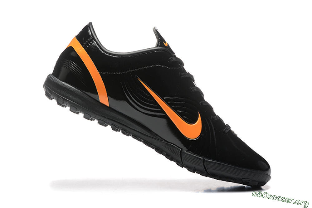 Nike Air Zoom Mercurial Vapor 1 Elite TF Football Shoes - Black/Orange 7