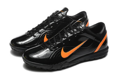 Nike Air Zoom Mercurial Vapor 1 Elite TF Football Shoes - Black/Orange