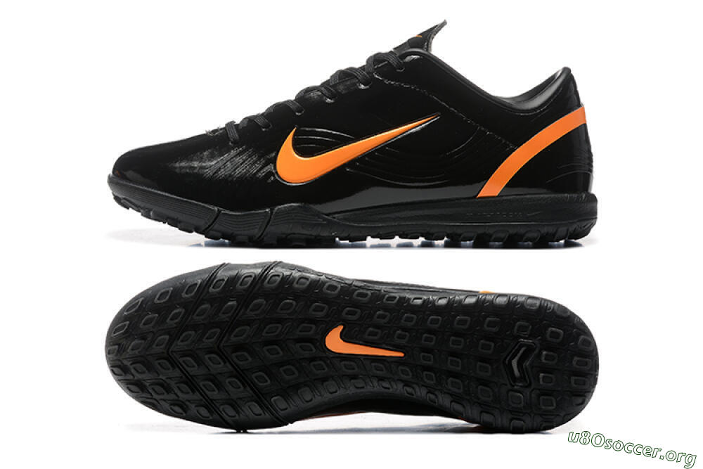 Nike Air Zoom Mercurial Vapor 1 Elite TF Football Shoes - Black/Orange 1