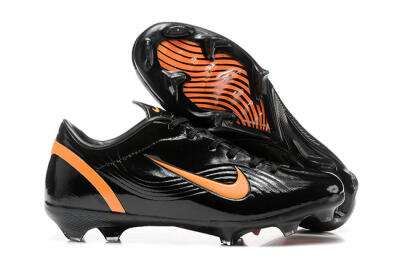 Nike Air Zoom Mercurial Vapor 1 Elite FG Football Boots - Black/Orange