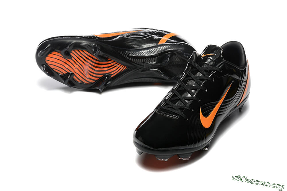 Nike Air Zoom Mercurial Vapor 1 Elite FG Football Boots - Black/Orange 0