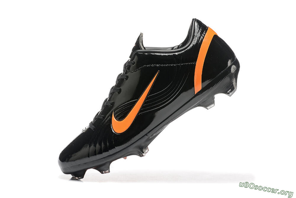 Nike Air Zoom Mercurial Vapor 1 Elite FG Football Boots - Black/Orange 8