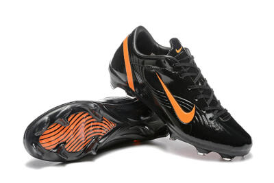 Nike Air Zoom Mercurial Vapor 1 Elite FG Football Boots - Black/Orange