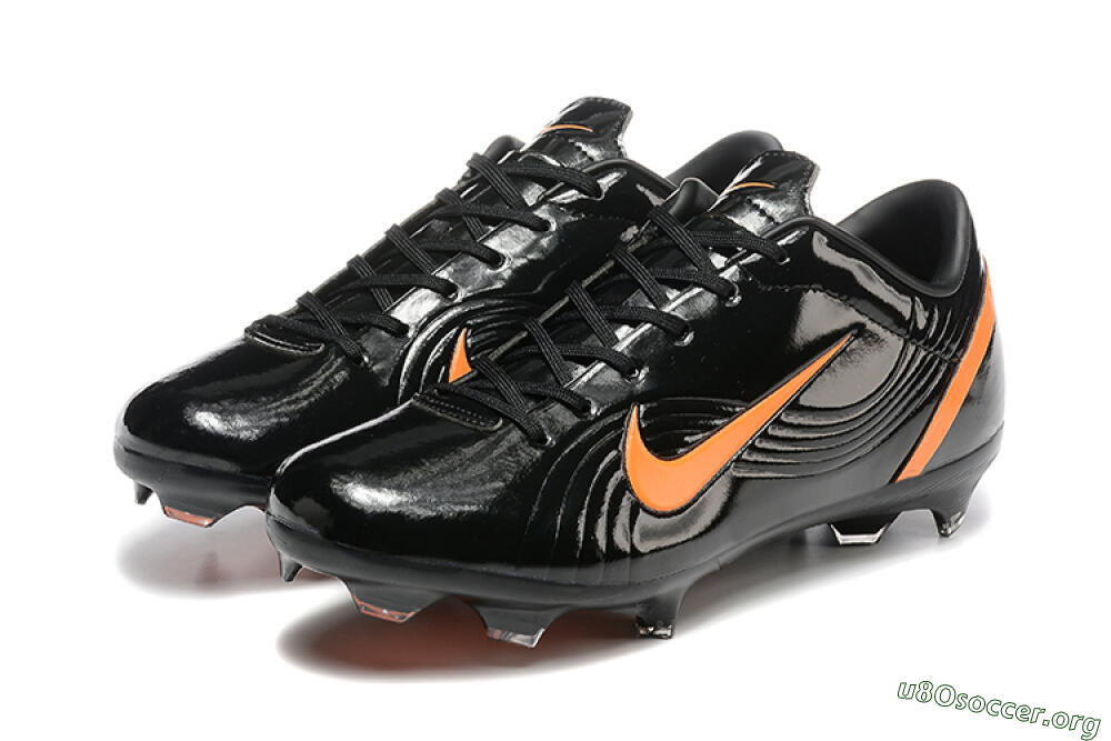 Nike Air Zoom Mercurial Vapor 1 Elite FG Football Boots - Black/Orange 5
