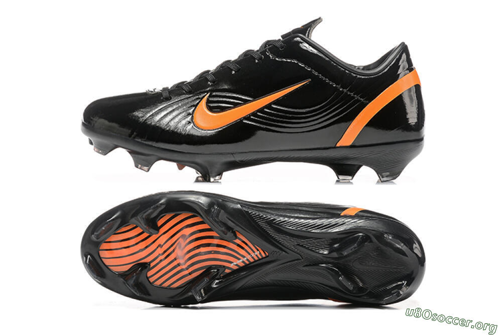 Nike Air Zoom Mercurial Vapor 1 Elite FG Football Boots - Black/Orange 1