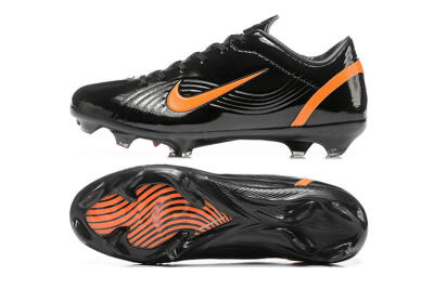 Nike Air Zoom Mercurial Vapor 1 Elite FG Football Boots - Black/Orange