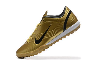 Nike Air Zoom Mercurial Vapor 1 Elite TF Football Shoes - Gold/Black/White