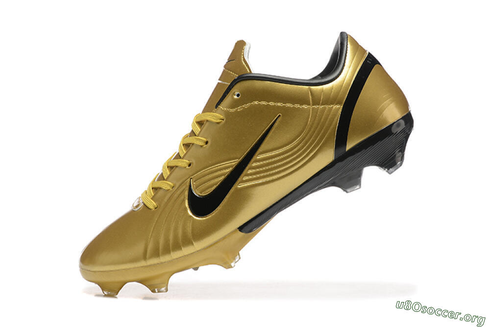 Nike Air Zoom Mercurial Vapor 1 Elite FG Football Boots - Gold/Black 8
