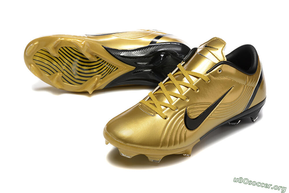Nike Air Zoom Mercurial Vapor 1 Elite FG Football Boots - Gold/Black 0