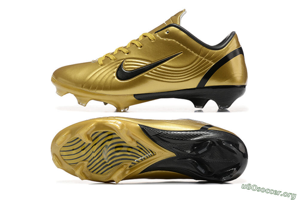 Nike Air Zoom Mercurial Vapor 1 Elite FG Football Boots - Gold/Black 1