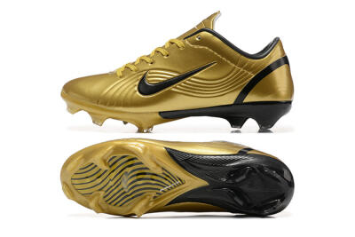 Nike Air Zoom Mercurial Vapor 1 Elite FG Football Boots - Gold/Black