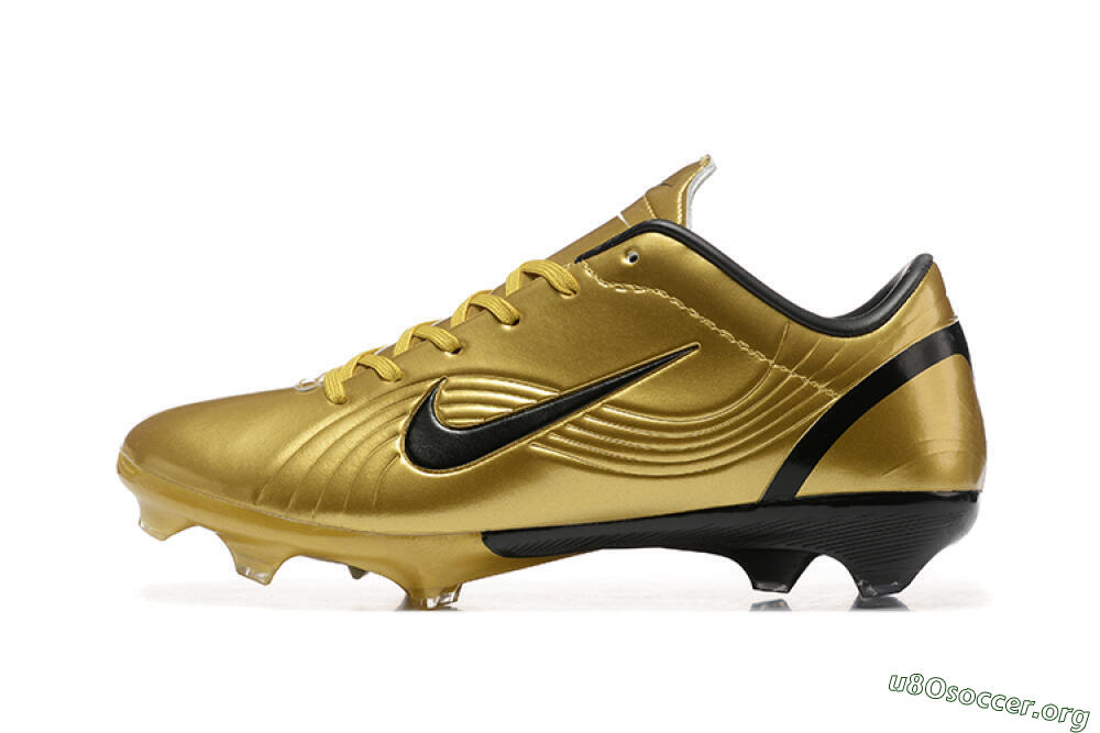 Nike Air Zoom Mercurial Vapor 1 Elite FG Football Boots - Gold/Black 3
