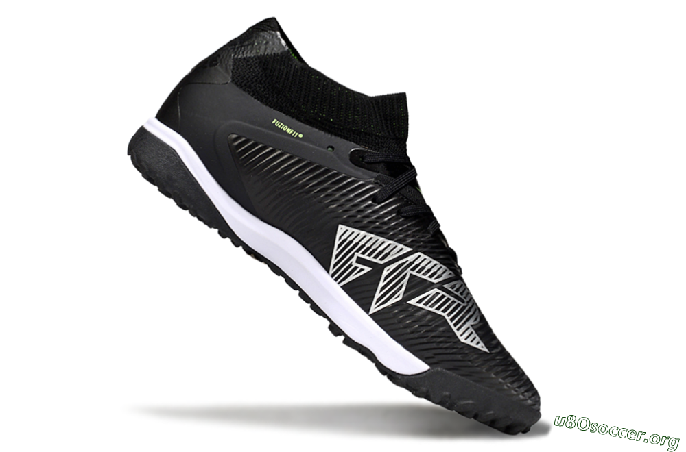 Puma Future 8 Ultimate TF Football Shoes - Black/White 4