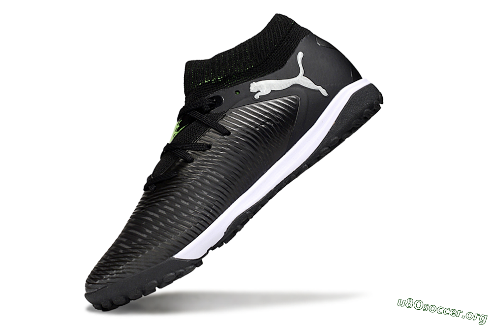 Puma Future 8 Ultimate TF Football Shoes - Black/White 5