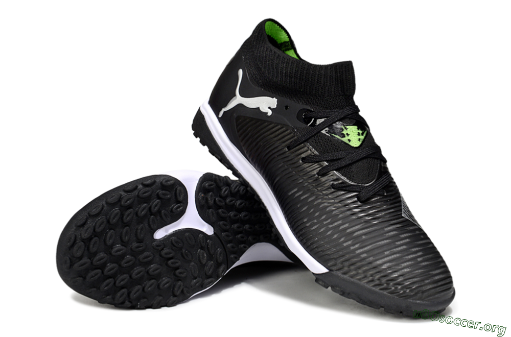 Puma Future 8 Ultimate TF Football Shoes - Black/White 0