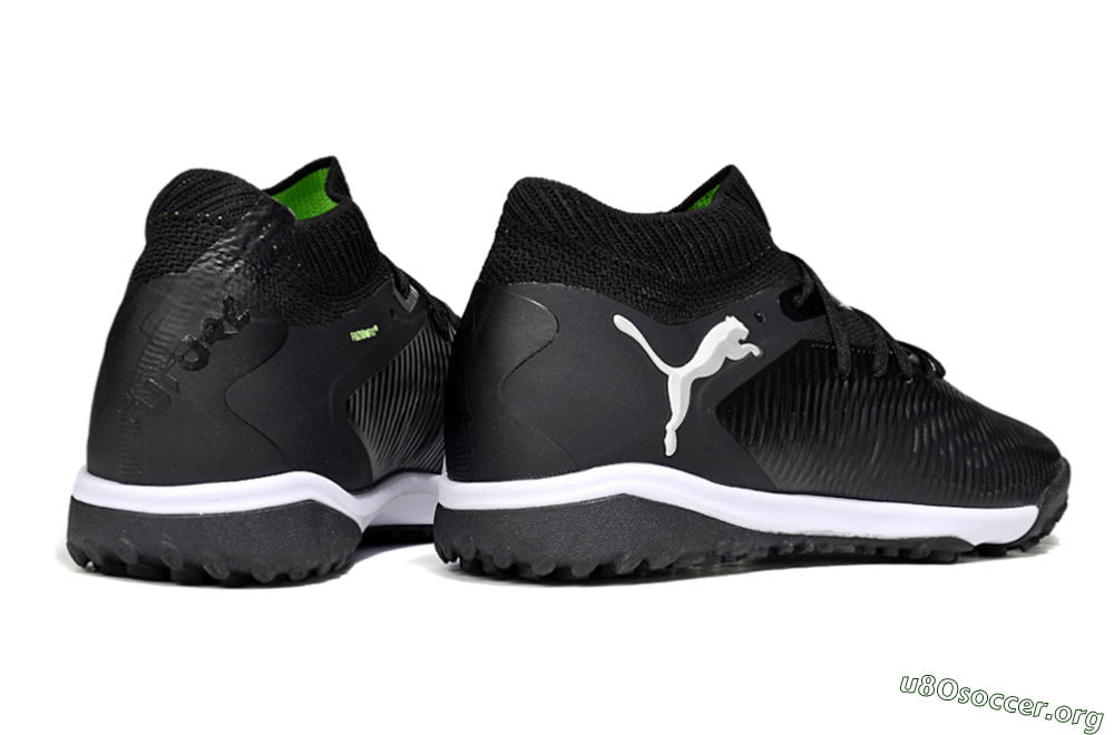 Puma Future 8 Ultimate TF Football Shoes - Black/White 6