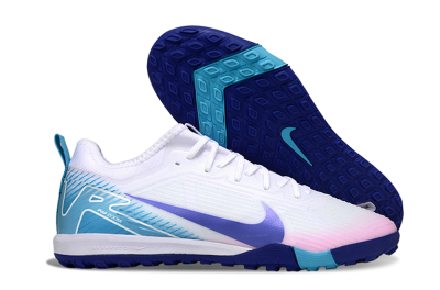 Nike Air Zoom Mercurial Vapor 16 Pro TF Football Shoes - White/Purple/Jade