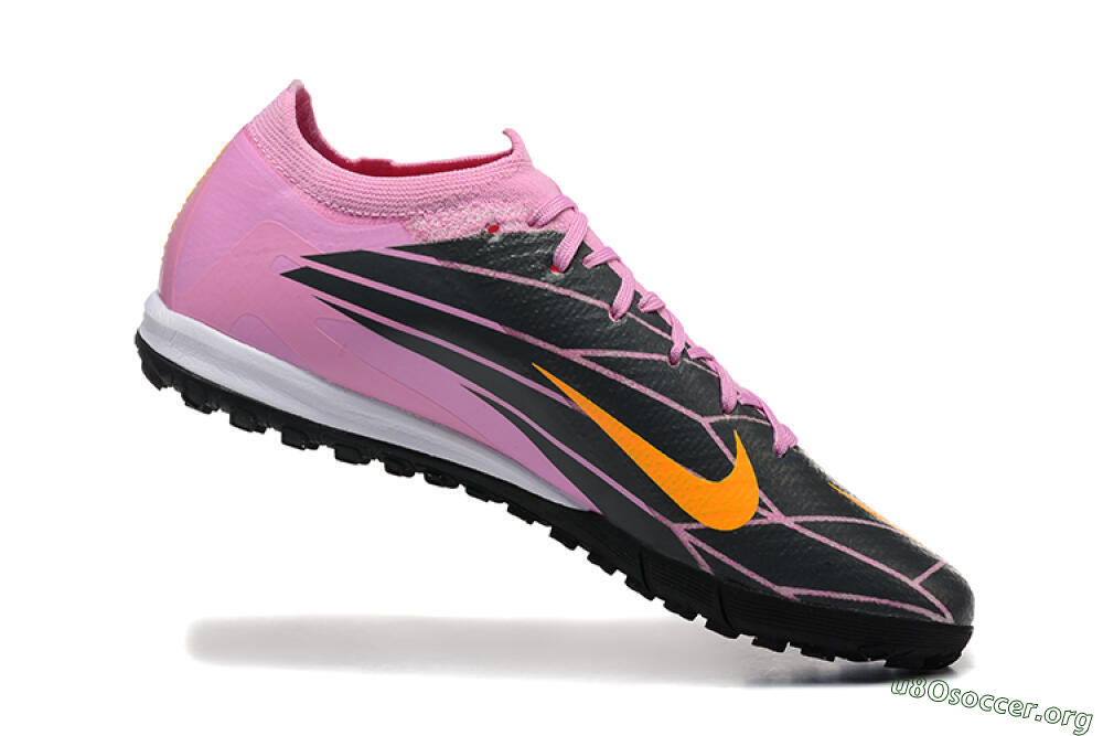 Nike Air Zoom Mercurial Vapor 16 Elite TF Football Shoes - Pink/Yellow/Black 7