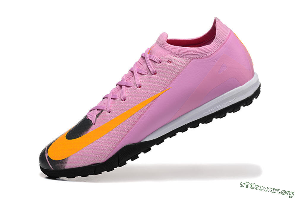 Nike Air Zoom Mercurial Vapor 16 Elite TF Football Shoes - Pink/Yellow/Black 8