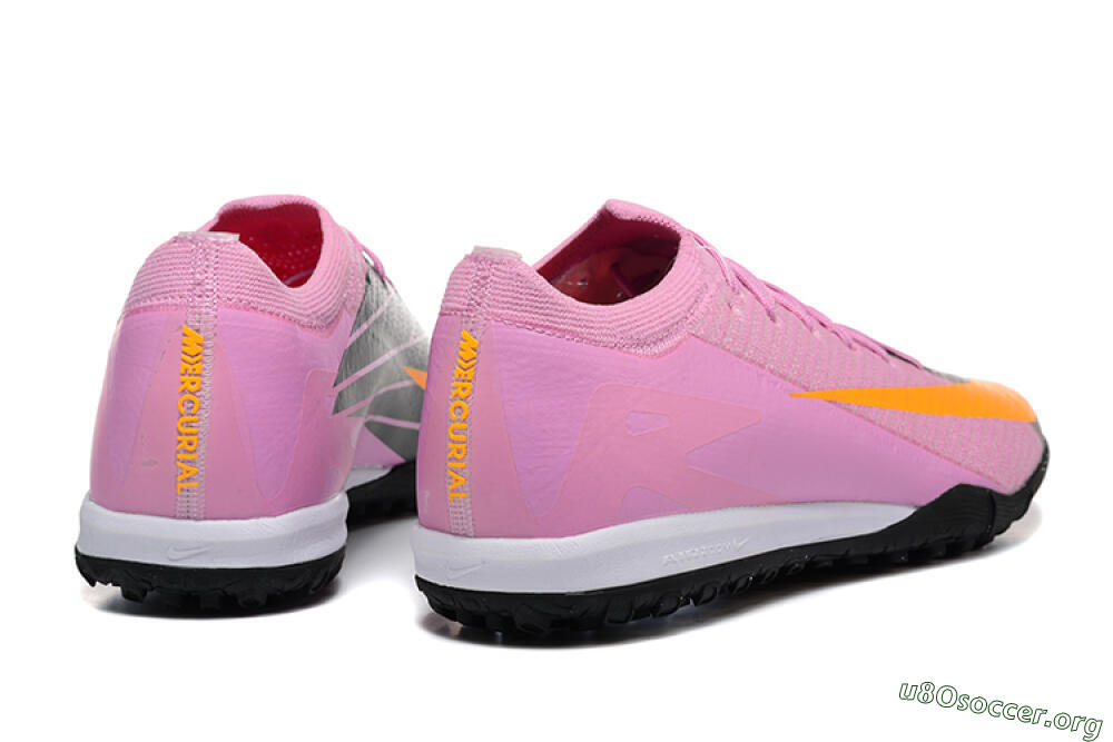 Nike Air Zoom Mercurial Vapor 16 Elite TF Football Shoes - Pink/Yellow/Black 9