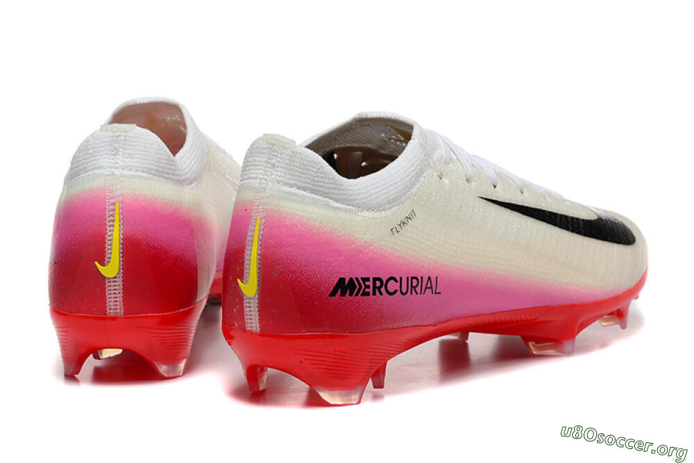 Nike Air Zoom Mercurial Vapor 16 Elite FG Football Boots - Beige/Black/Red 9