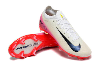 Nike Air Zoom Mercurial Vapor 16 Elite FG Football Boots - Beige/Black/Red