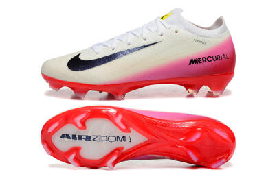 Nike Air Zoom Mercurial Vapor 16 Elite FG Football Boots - Beige/Black/Red