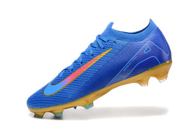 Nike Air Zoom Mercurial Vapor 16 Elite FG Football Boots - Blue/Gold/Pink