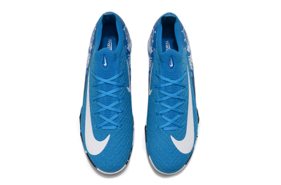 Nike Air Zoom Mercurial Vapor 16 Elite TF Football Shoes - Blue/White/Black