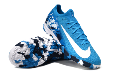 Nike Air Zoom Mercurial Vapor 16 Elite TF Football Shoes - Blue/White/Black
