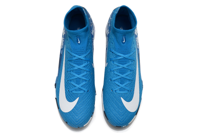 Nike Air Zoom Mercurial Superfly 10 Elite TF Football Shoes - Blue/White