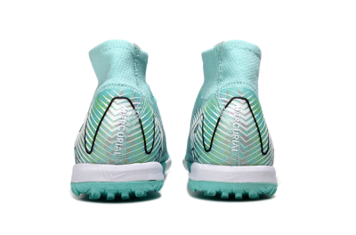 Nike Air Zoom Mercurial Superfly 10 Elite TF Football Shoes - Jade/Black/White